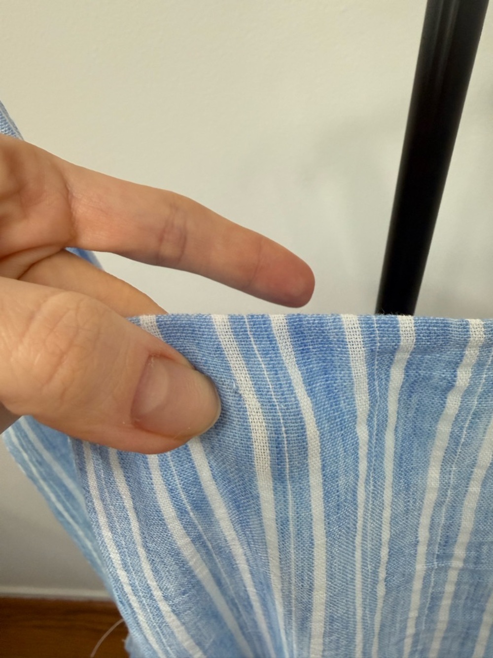 Altar'd State Light Blue Striped Maxi Sundress - Picture 3 of 6